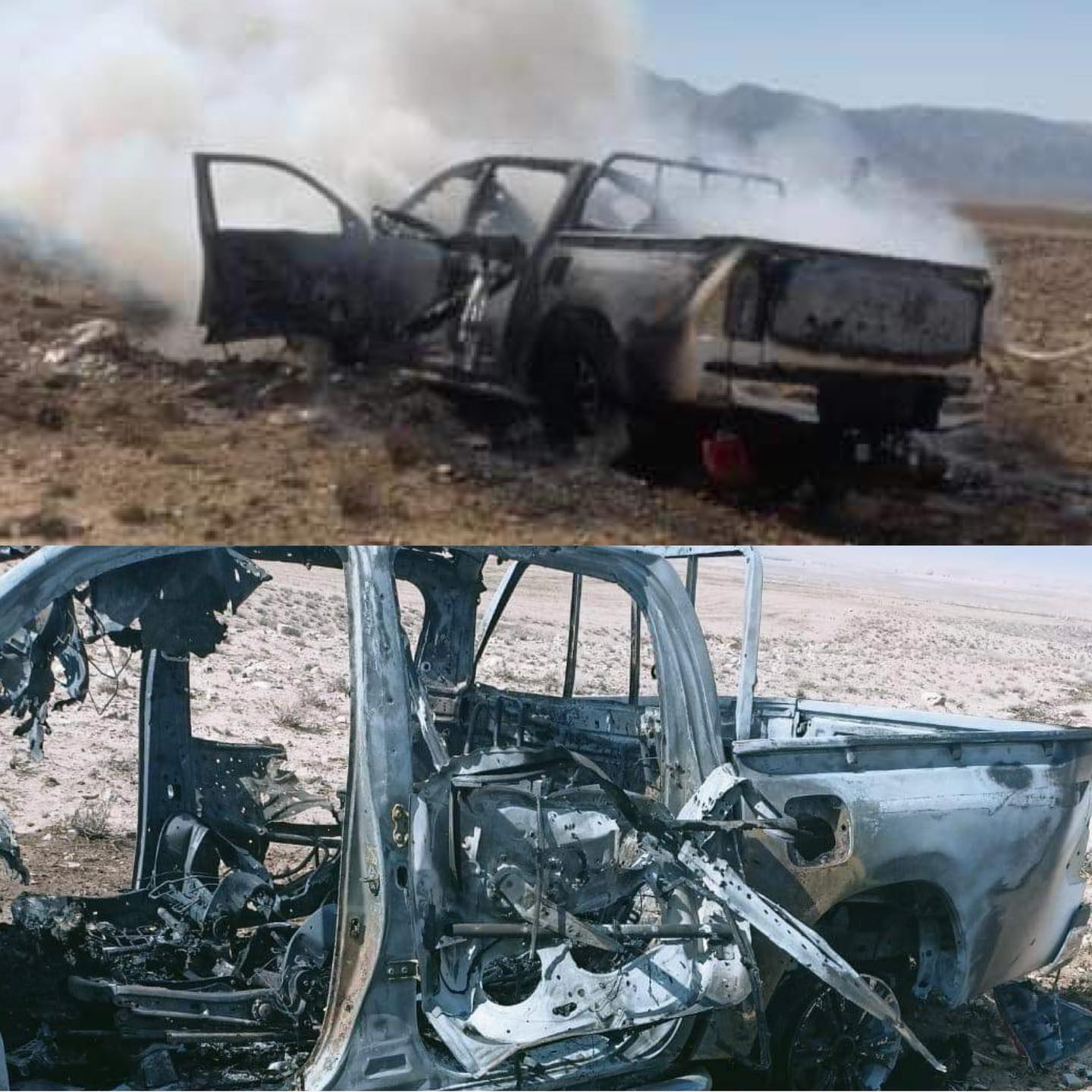 فرۆكه‌ شه‌ڕكه‌ره‌كانی‌ توركیا ئۆتۆمبێلی‌ به‌رپرسێكی‌ یه‌به‌شه‌یان كرده‌ ئامانج