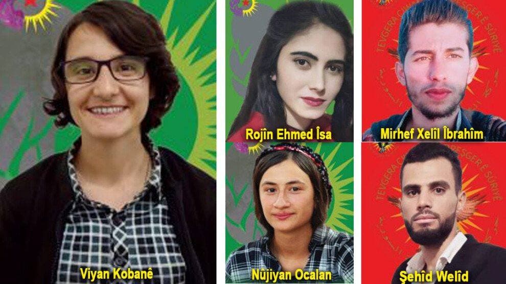 ٥ کەس لە هێرشەکەی تورکیا بۆ سەر کۆبانێ گیانیان لەدەست دا