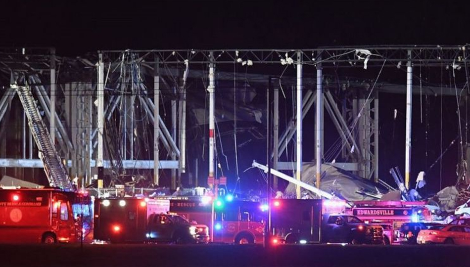 لە ئەمریکا گەردەلوول گیانی ٥٠ کەسی ئەستاند