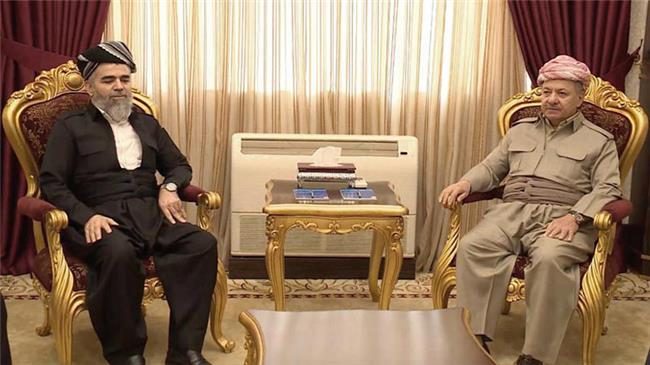 سەرۆك بارزانی پیرۆزبایی لە عەلی باپیر دەكات