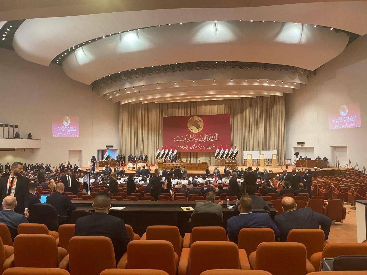 یەکەمین دانیشتنی پەرلەمانی عێراق دەستی پێکرد