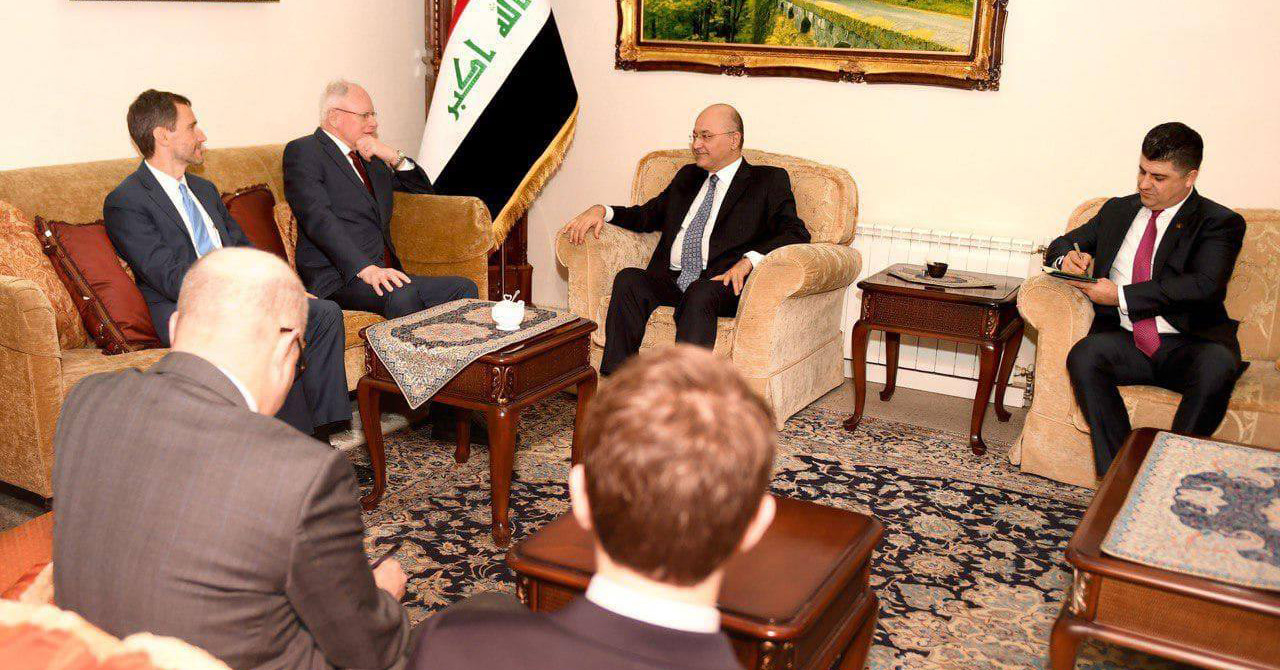 بەرهەم ساڵح بە ئامادەبوونی لاهوور جەنگی لەگەڵ نێردەی تایبەتی دۆناڵد ترامپ کۆبووەوە !!!