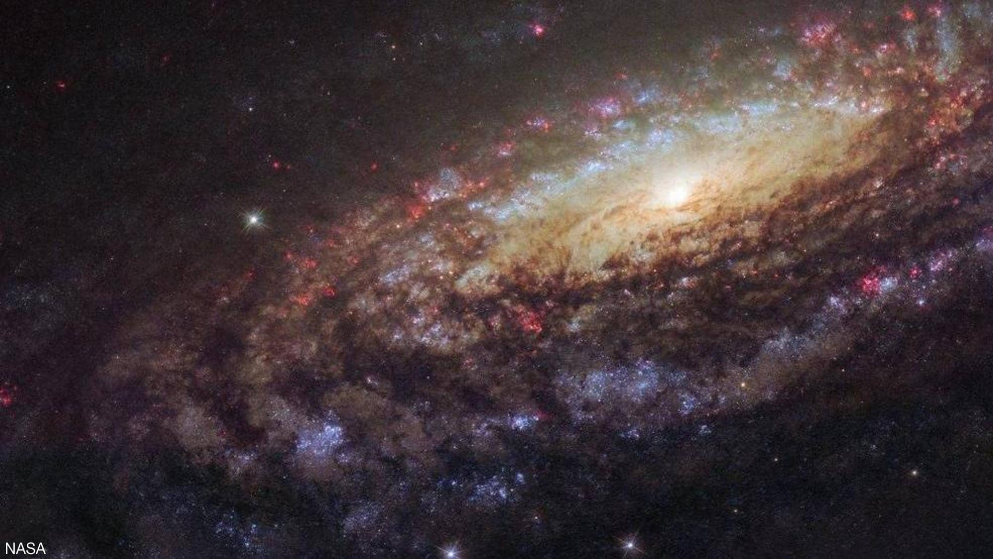 ناسا چەند وێنەیەکی دەگمەن بڵاو دەکاتەوە