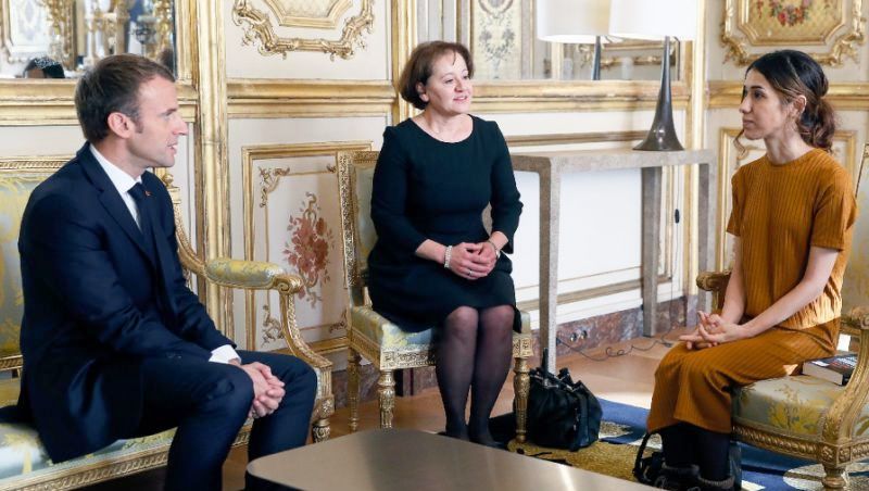 حکومەتی فەڕەنسا بڕی ٢ میلیۆن یۆرۆ هاوکاری دارایی و ١٠٠ ژنی یەزیدی وەک پەنابەر قەبووڵ دەکات