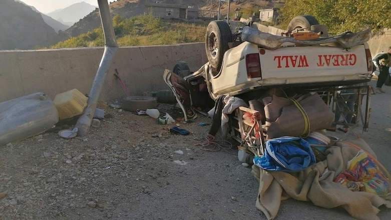 چۆمان/ لە ڕووداوێکی هاتووچۆدا سێ کەس گیانیان لە دەست دا