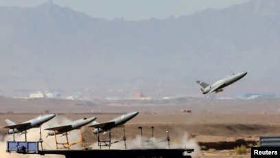 روانگەی سووریا بۆ مافەکانی مرۆڤ: ئێران لە سووریا شوێنی تایبەت بە فڕۆکەی بێفڕۆکەوان دروست دەکات