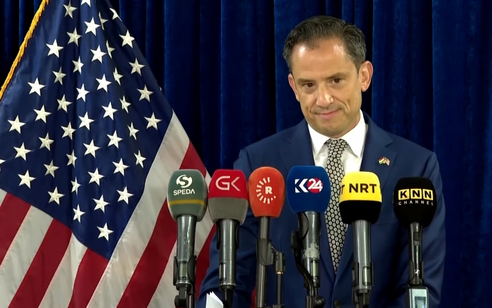 كۆنسوڵی ئەمریكا لە هەولێر: هەرێمی كوردستان و عێراق جێناهێڵین