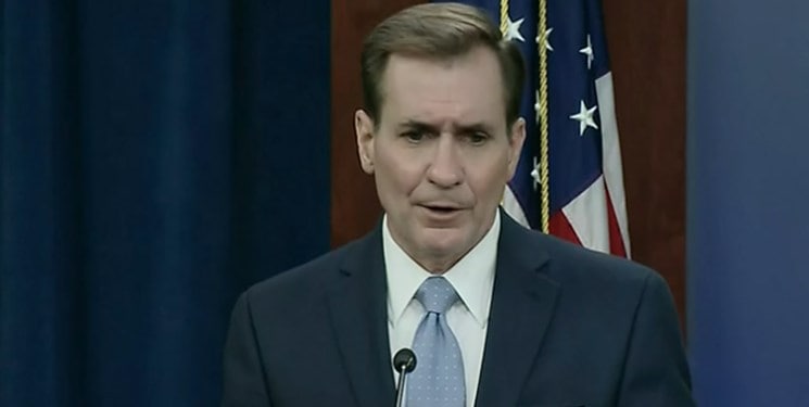 کۆشکی سپی : نیشانەیەکمان لە ڕادەستکردنی فڕۆکەگەلی بێفڕۆکەوانی ئێرانی بە ڕووسیا بەدی نەکردووە .