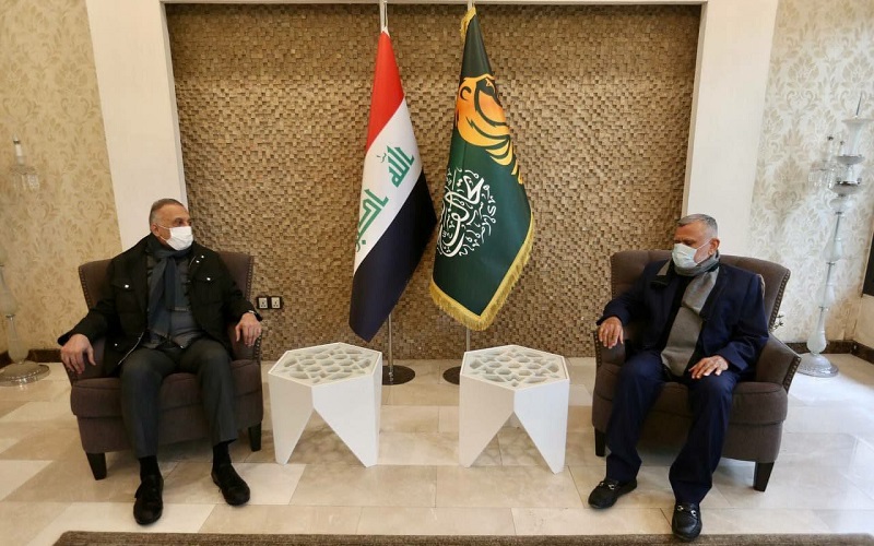 پێداچوونەوەی کێشە و ئاڵۆزییە سیاسییەکانی عێراق لە چاوپێکەوتنی کازمی و عامری