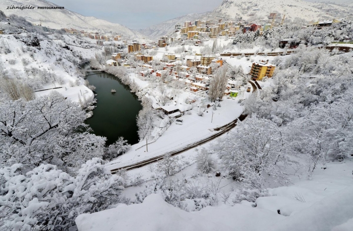 بەفر ڕێگای ٥٨ گوندی باکووری کوردستانی داخستووە