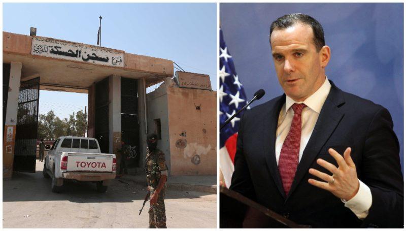 مەکگۆرک سەبارەت بە بەندیخانەی غۆێران و هاوکاری هێزە کورییەکانی ڕۆژئاوا پەیامێک بڵاو دەکاتەوە