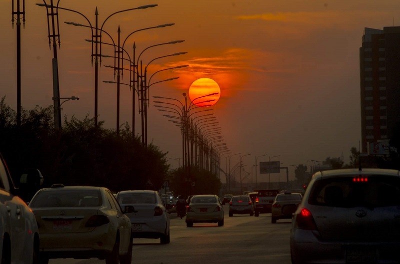 کەشناسی: پلەکانی گەرما دادەبەزن و خۆڵ لە چەند ناوچەیەک دەبارێت
