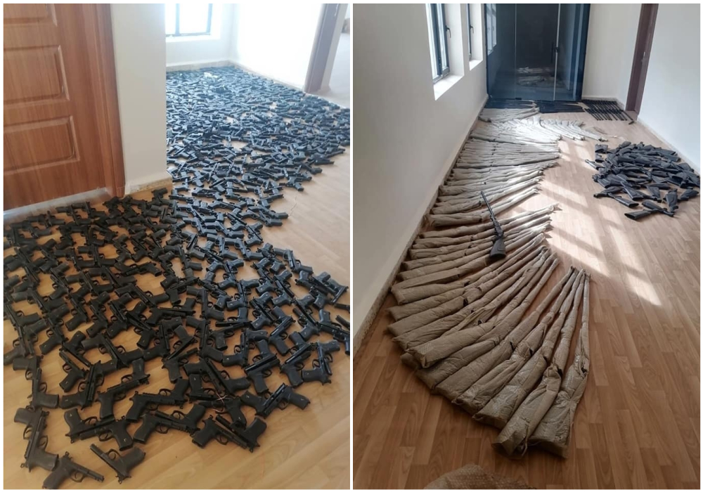 سۆران/ دەیان پارچە چەک دەستی بەسەردا گیرا