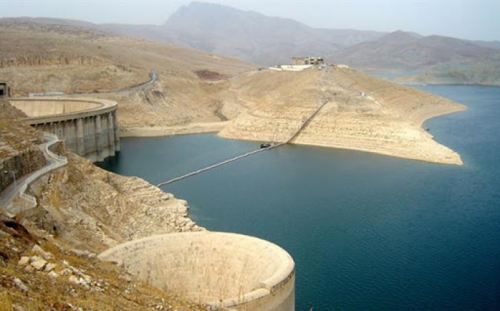 ئاستی ئاوی دەریاچەی دوكان هەشت مەتر كەمی كردووە