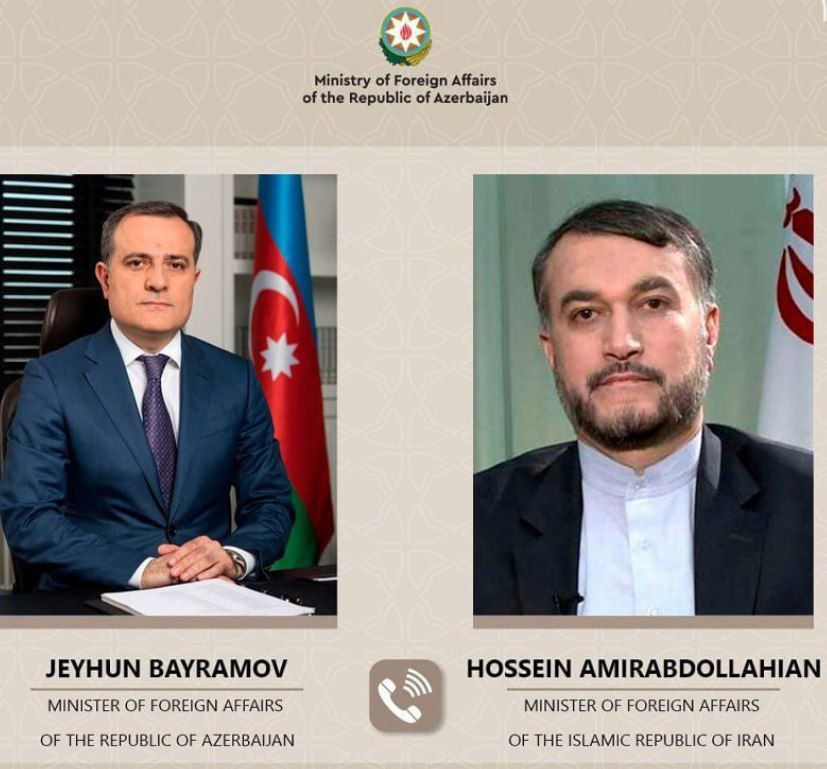 پەیوەندی تەلەفۆنی نێوان وەزیرانی دەرەوەی ئێران و ئازەربایجان