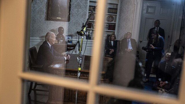 کۆشکی سپی لێدوانەکانی بایدنی سەبارەت بە دواخستنی ئۆپراسیۆنە زەمینیەکانی ئیسرائیل لە غەززە ڕەتکردەوە