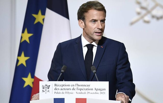 ڕاگەێندراوی نوێی ماکرۆن سەبارەت بە هێرشەکانی ڕووسیا بۆ سەر ئۆکراین