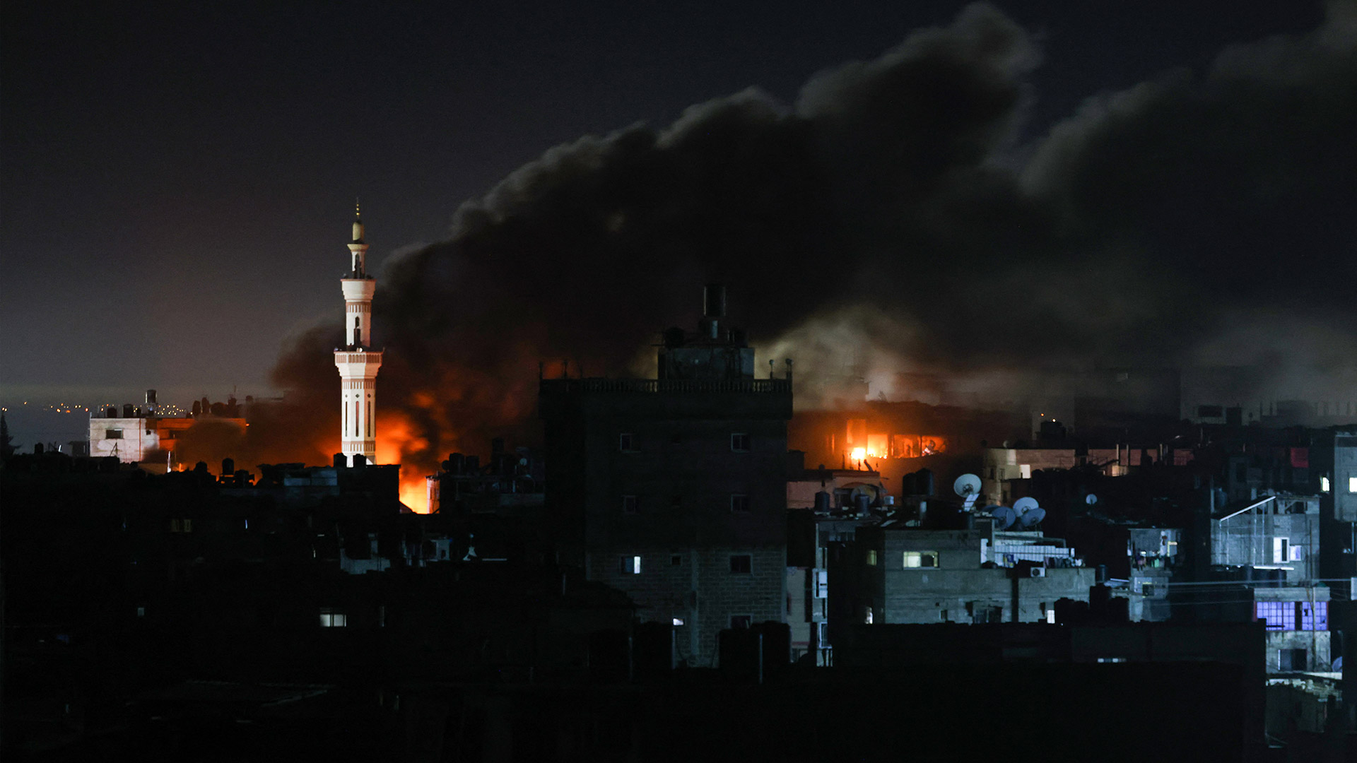 ئیسرائیل هێرشى کردە سەر رەفەح و کوژراو و برینداری لێکەوتەوە