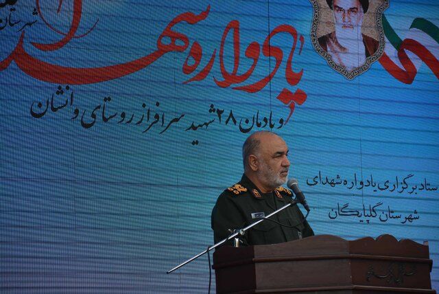 فەرماندەی گشتی سوپای پاسداران : ئێمە پێشکەوتووترین چەکمان هەیە