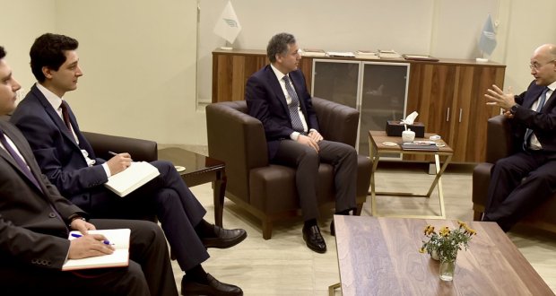 بەرهەم ساڵح بەڵێنی بە تورکیا دەدا لە ئایندەدا بەرژەوەندییەکانی ئەو ووڵاتە لە ناوچەکە بپاڕێزێت