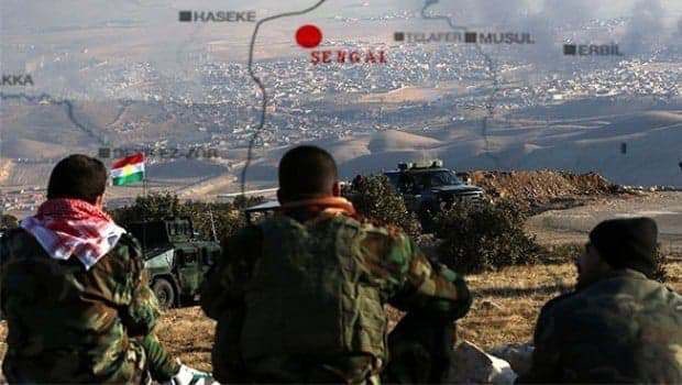 بەپەلە ... هێزەکانی پەکەکە و حەشدی شەعبی لە شەنگال جێگیر کران