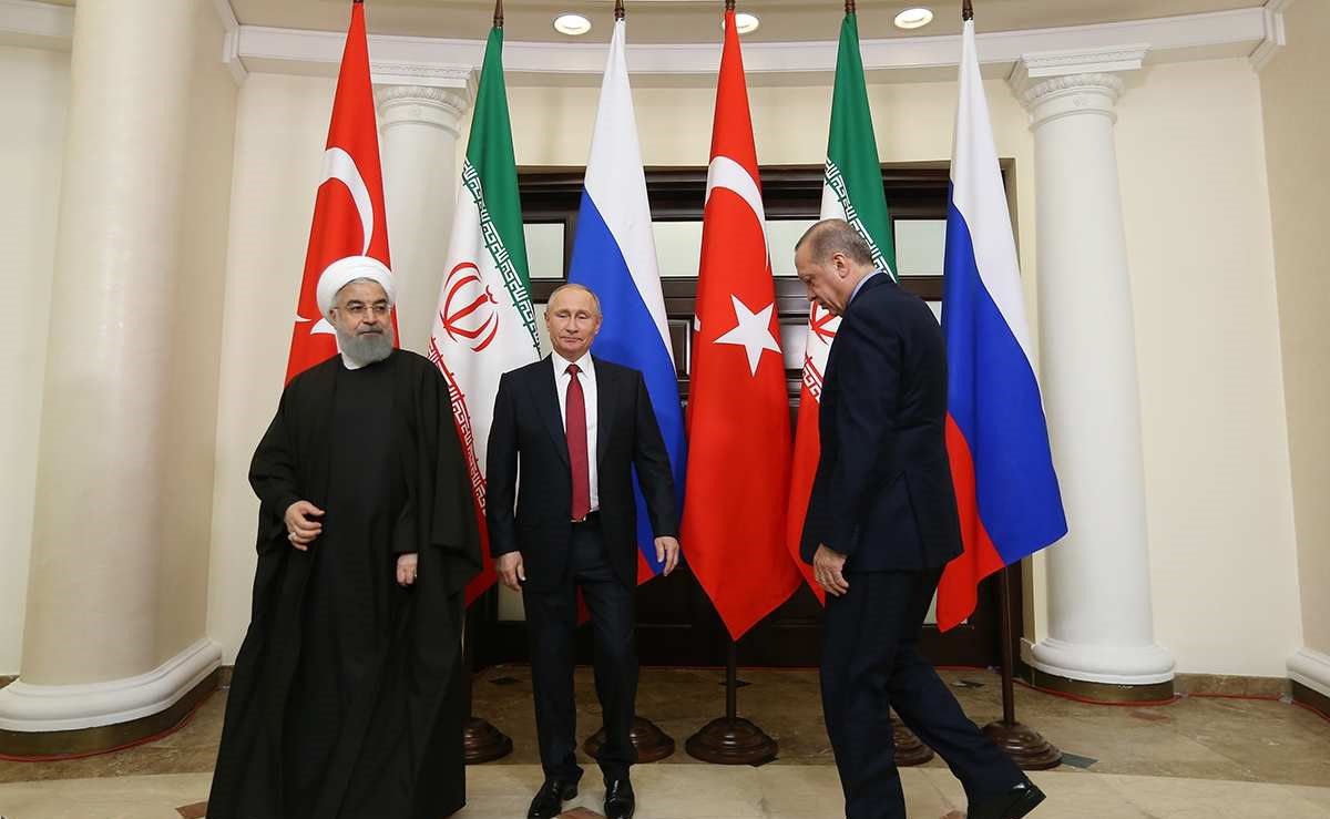 هەرسێ سەرۆکایەتی ڕووسیا و ئێران و تورکیا سەبارەت بە دۆخی سووریا کۆدەبنەوە