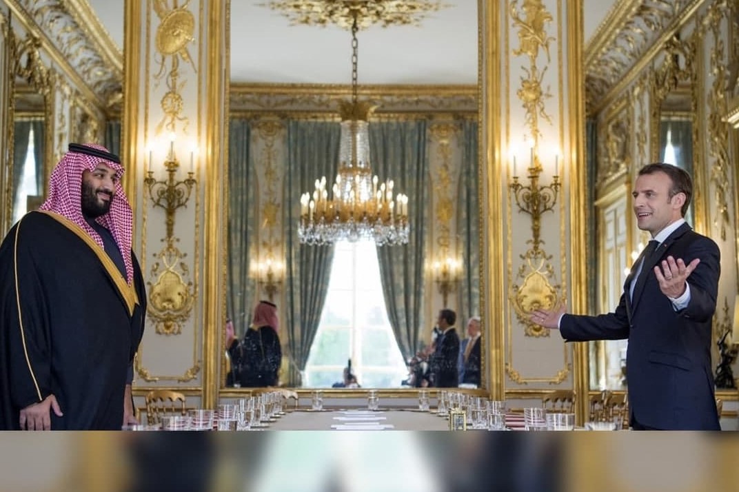 هەوڵەکانی فەڕەنسا بۆ باشترکردنی ڕۆخساری عەرەبستان لە جیهانی ڕۆژئاواییەکان