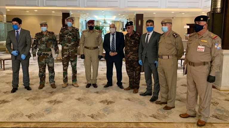 بۆ بە کۆتا گەیاندنی ژوورەکانی ھەماھەنگی شاندێکی سەربازی عێراقی سەردانی هەرێمی کوردستان دەکات