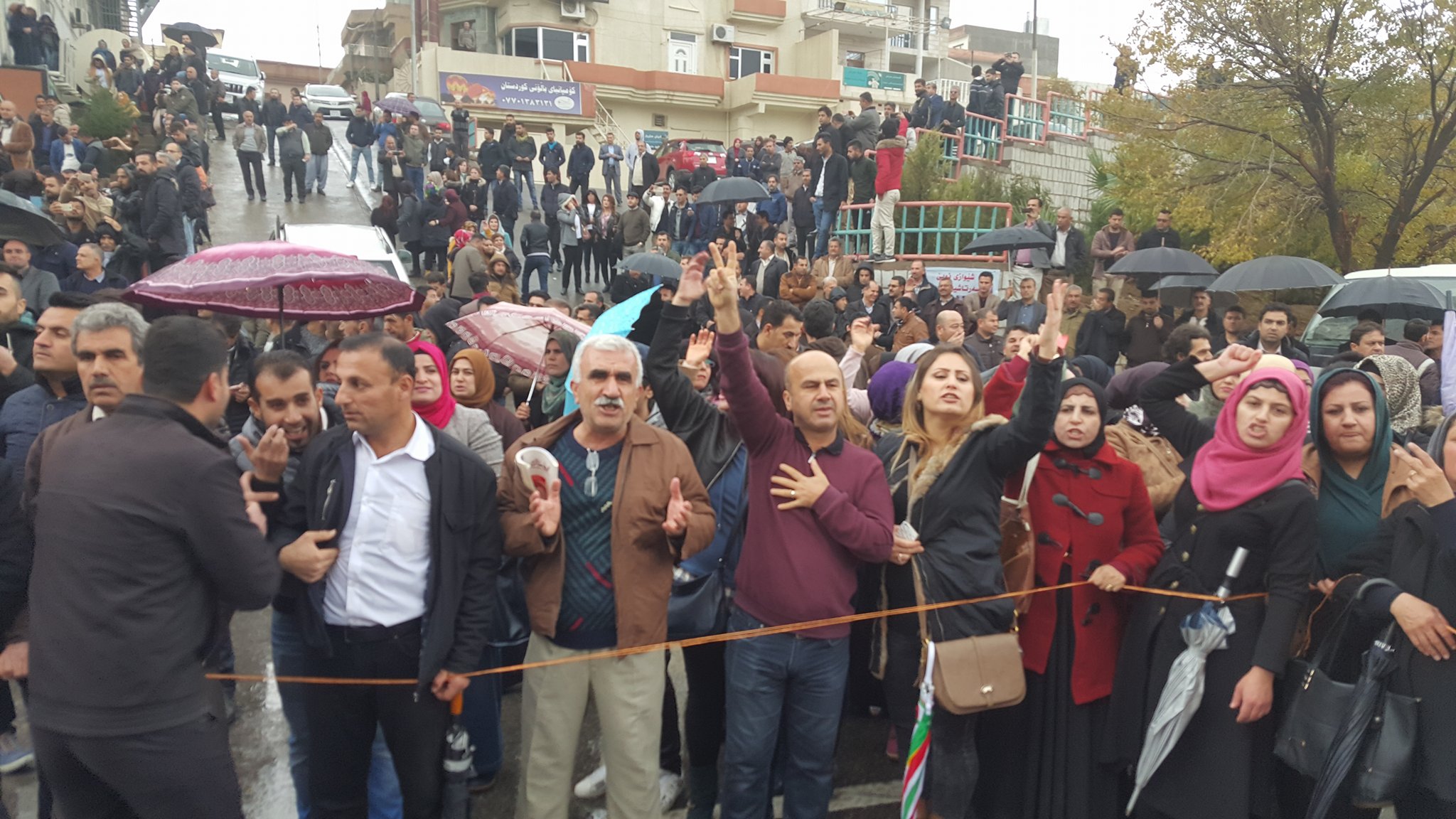 ئەنجومەنی  پارێزگای‌ هەولێر خۆپیشاندان رەتدەکاتەوە