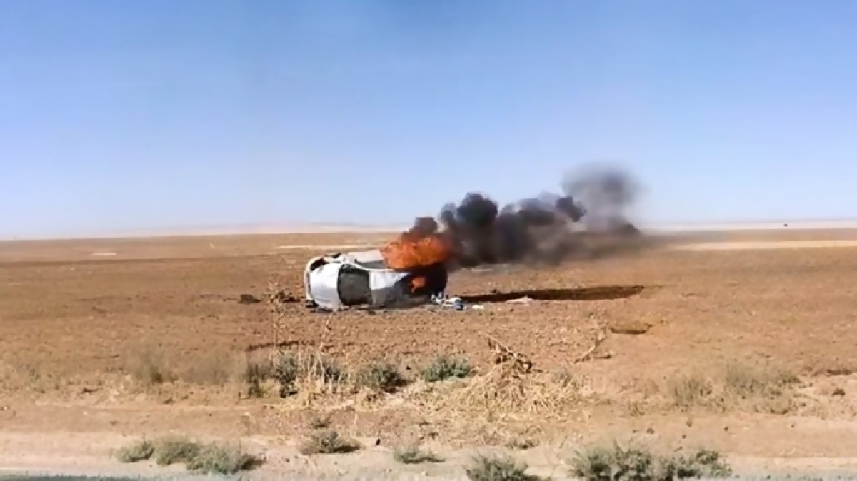 له‌ هێرشێكی درۆنیدا، دوو ئه‌ندامی ئاسایشی قامیشلۆ گیانیان له‌ده‌ست دا