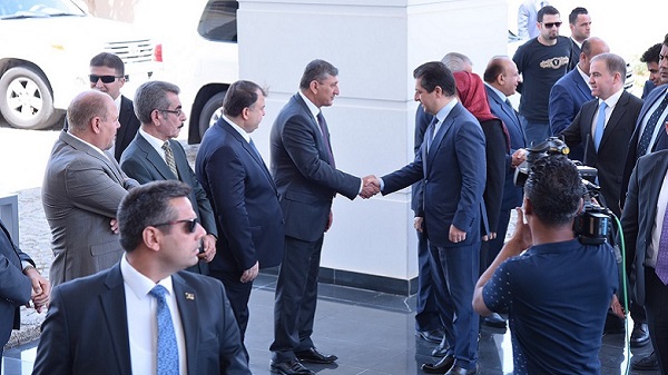 کۆبوونەوەی مەسروور بارزانی لەگەڵ پێکهاتە جیاوازەکان دەستی پێکرد