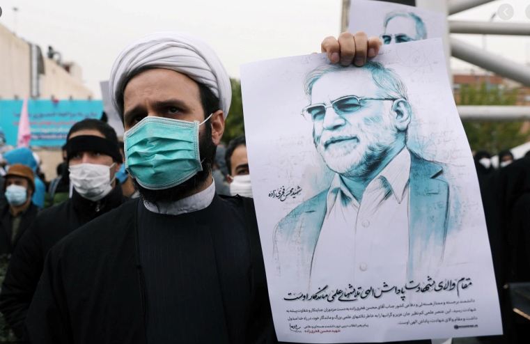 ئێران بانگەشەی دەستگیر کرانی چەند کەس لە بکوژانی زانا ناوەکییەکەی دەکات