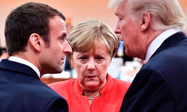 ڕاگەیندراوی هاوبەشی ئەمریکا ، فەڕەنسا ، بەریتانیا و ئەڵمانیا لە سەر ڕووسیا