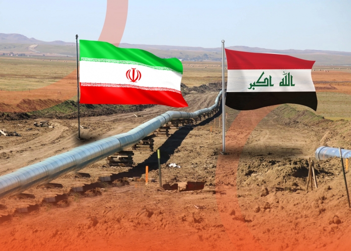 ئێران هەناردەکردنی گازی بۆ عێراق ڕاگرت