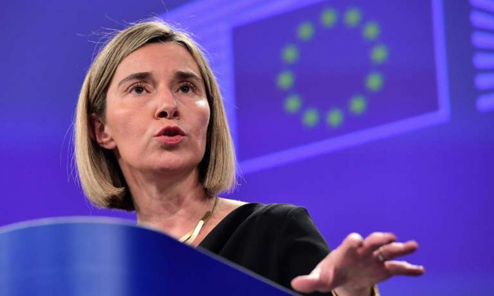 موگیرینی ... ئێمە نیگەرانین بەرامبەر یاسا نوێیەکەی ئیسرائیل