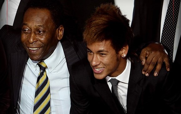 پەیامی پیرۆزبایی پێلە بۆ نەیمار : " لە کۆتایی دا سەرکەوتوو بووی ، کوڕە !