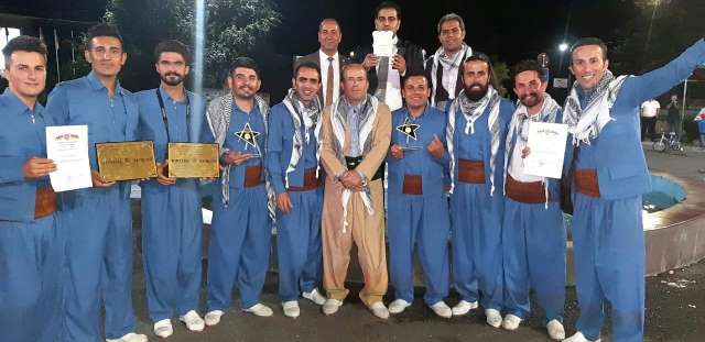 گرووپی هەڵپەڕکێی دیلانی ئورمیە لە ئیسپانیا خەڵاتێکی نێودەوڵەتی بە دەست هێنا