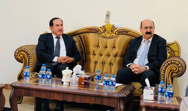 شاندێكی سەرۆكایەتی هەرێمی كوردستان سەردانی لالش دەكات