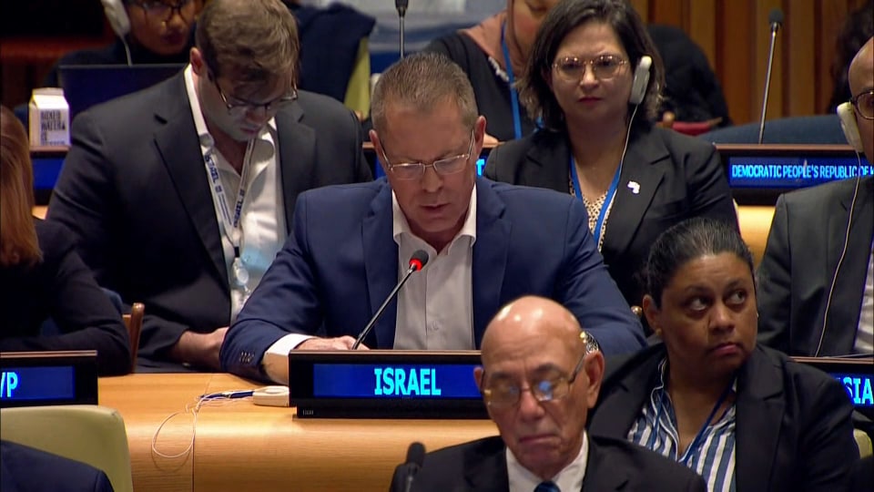 نوێنەری ئیسرائیل : ووڵاتێک کە پاڵپشتی لە ڕەشنووسی ڕێکەوتننامەی پێشنیارکراوی ئەمریکا نەکات هاودەستەی تاوانەکانی ئێرانە