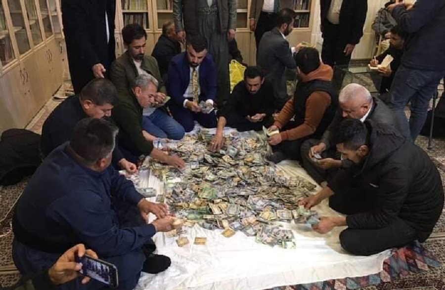 لە هەڵەبجە زیاتر لە ٤٠٠ میلیۆن دینار بۆ زیان لێکەوتوانی لافاوەکی هەولێر کۆ کرایەوە