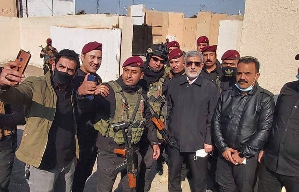 جێگرەکەی قاسم سلێمانی دیسانەوە لە عێراق ە