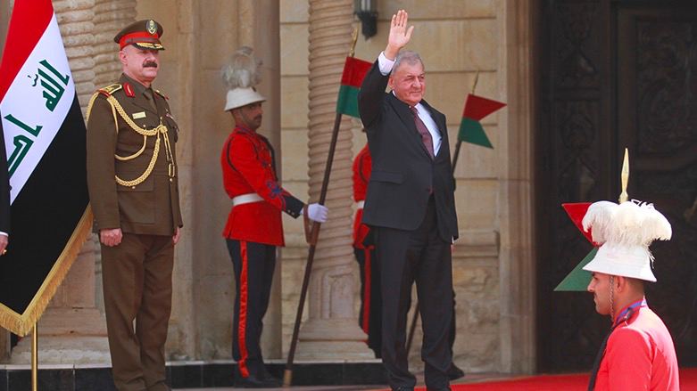 سەرۆک کۆماری عێراق چووە کۆشکی سەلام