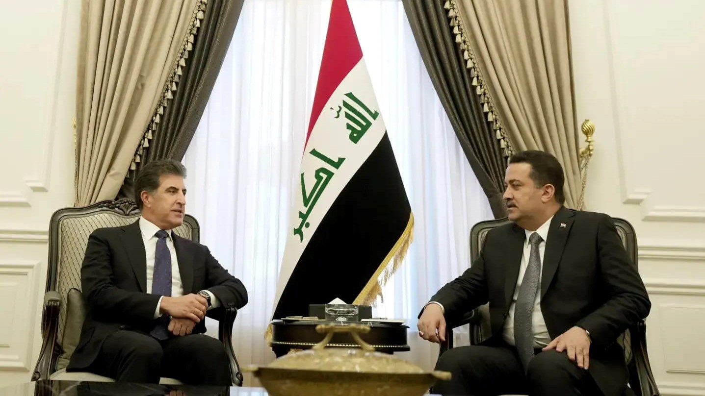 نێچیرڤان بارزانی و محەمەد شیاع سودانی لە بەغداد كۆبوونەوە