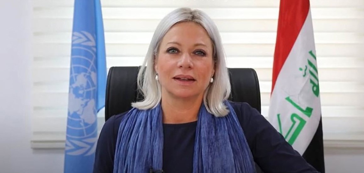 نوێنەری ئەمینداری گشتی نەتەوە یەکگرتوەکان لە عێراق پەیامێکی هۆشداری ڕادەگەێنێت