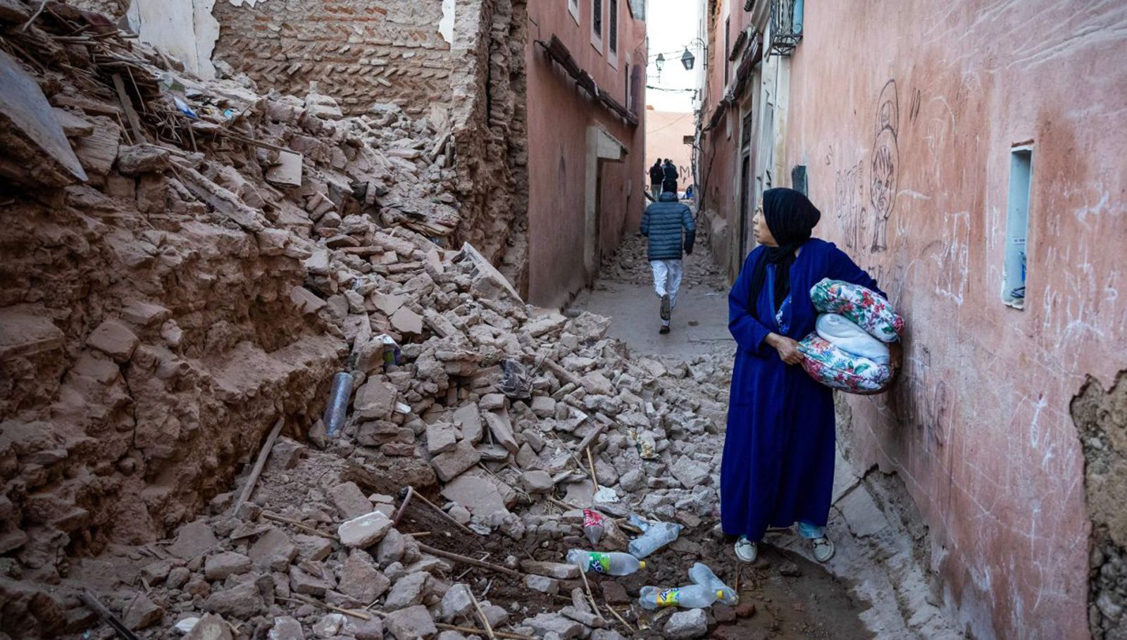 ژمارەی قوربانیانی بوومەلەرزەکەی مەغریب لە سێ هەزار نزیکبووەتەوە
