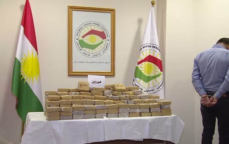 نزیک بە دوو هەزار کەس بە تۆمەتی ماددەی هۆشبەر لە ماوەی یەک ساڵدا لە هەولێر دەستبەسەر کراون