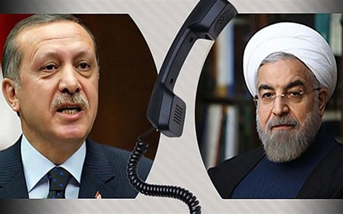 ئەردۆغان بۆ ڕۆحانی  : ئێمە وەک تورکیا بەتووندترین شێوە ووڵامی هێرشە نادادوەرییەکانی ئیسرائیل دەدەینەوە