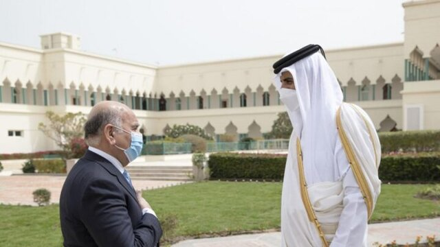 وەزیری دەرەوەی قەتەر گەیشتە عێراق