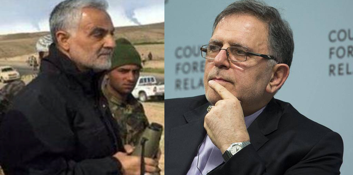 ووردەکارییەک لە پەیوەندی بانکی ناوەندی ئێران و سەیف لەگەڵ قاسم سلێمانی و تێرۆریستەکانی عێراق