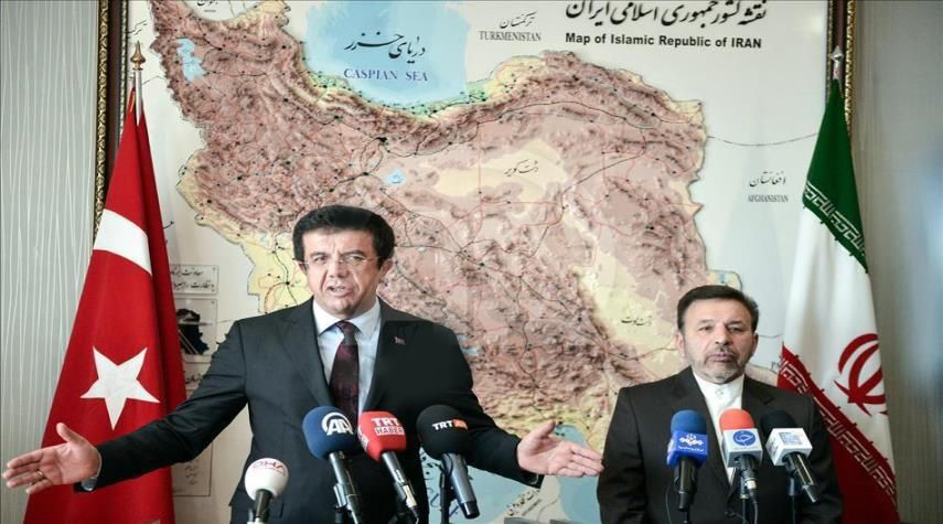 وەزیری ئابووری تورکیا : ئێمە مل کەچی بڕیارەکانی ئەمریکا نابین گرینگی بە ووڵاتی برادەر ئێران دەدەین